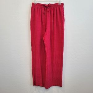Rexx Ltd New York Vintage Pink Fuchsia Pants Women's Size Large